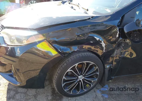 2015 Toyota Corolla S Plus из США, поврежденный, VIN 2T1BURHEXFC345097